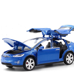 1:32 Tesla Model X Diecast Car Model Toy